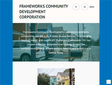 Tablet Screenshot of frameworkscdc.org